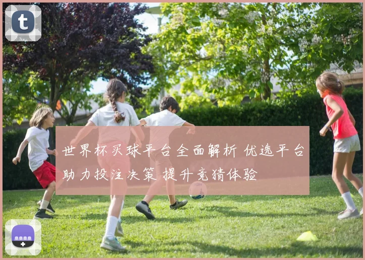 世界杯买球平台全面解析 优选平台助力投注决策 提升竞猜体验